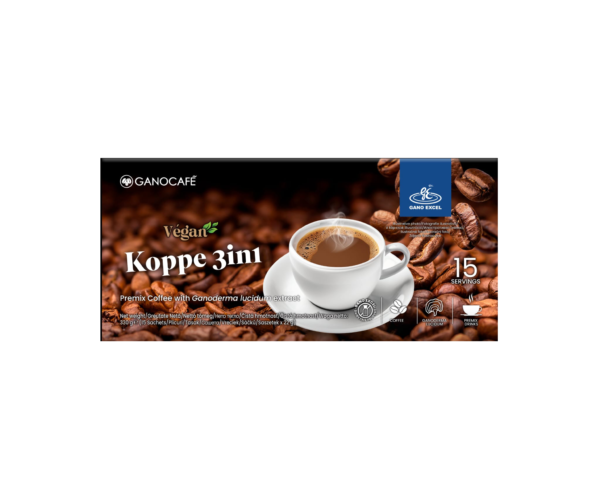 Ganocafe Vegan Koppe 3 in 1
